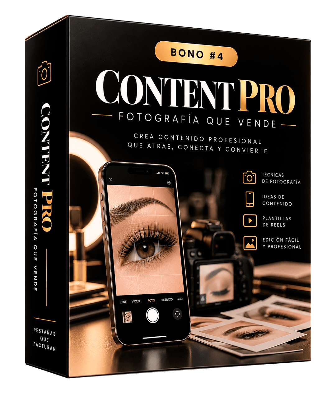 Mockup del bono Content Pro